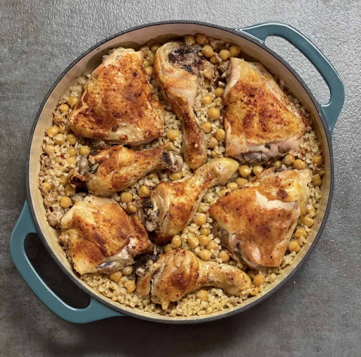 Easy One-Pan, No-Fail Chicken and Rice Supper