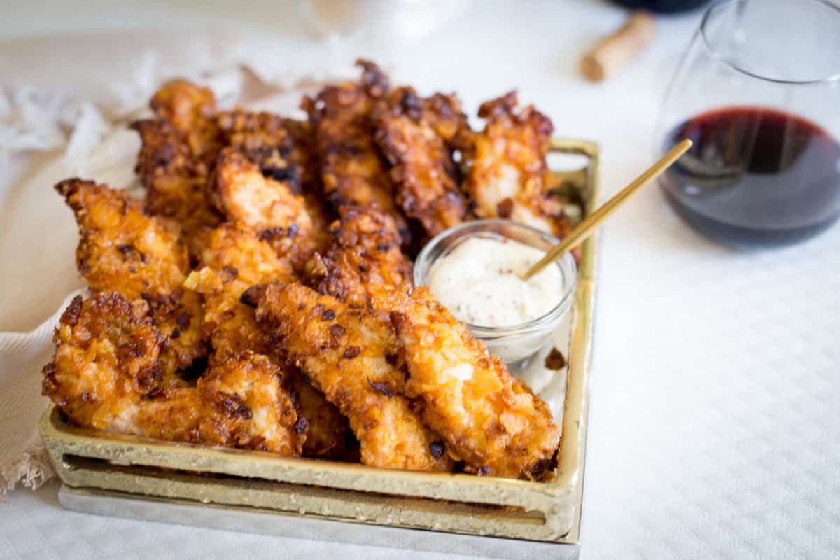 Sweet and Crunchy Chicken Fingers