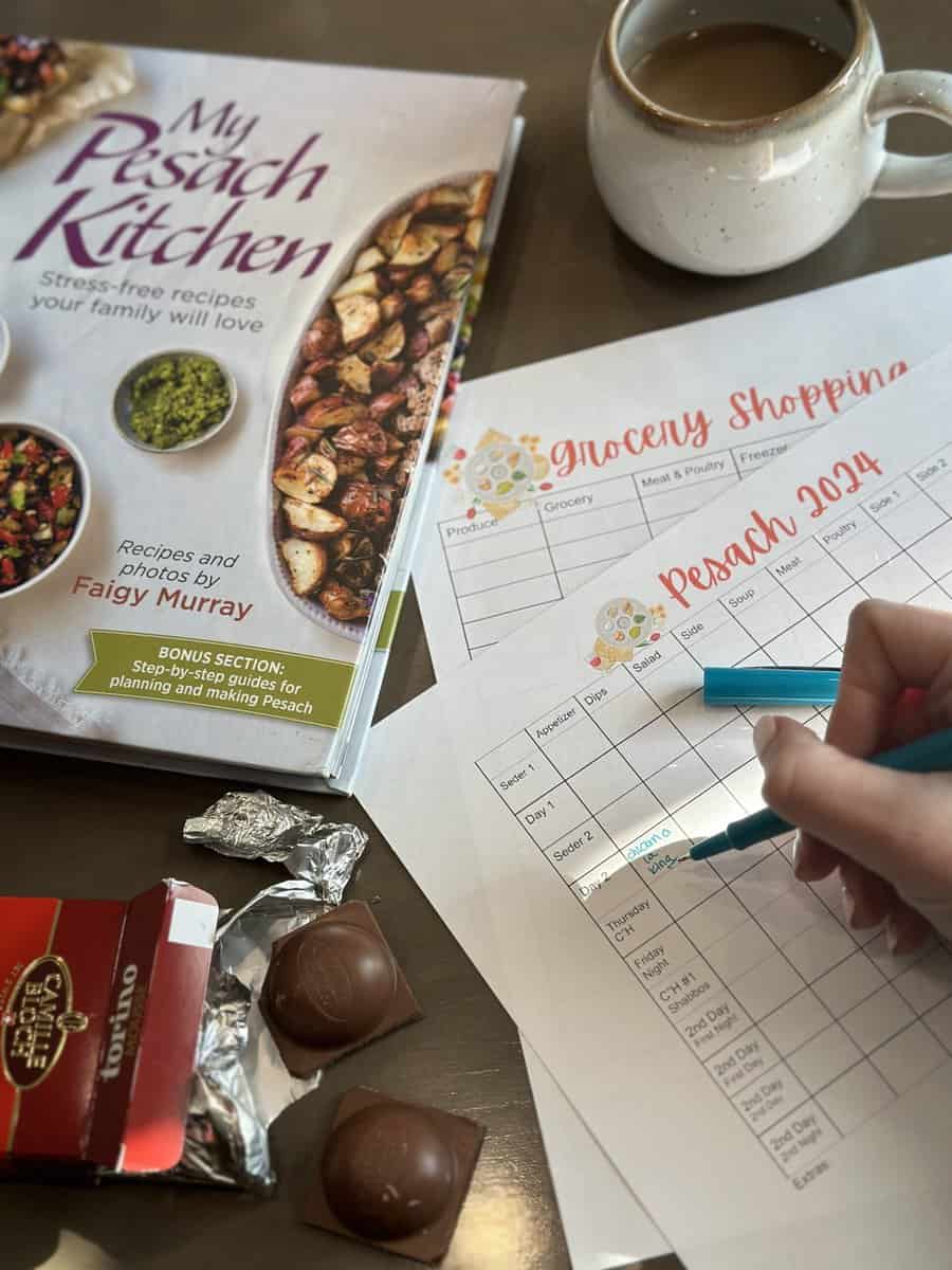 A Stress-Free and Sumptuous Pesach: Pesach Menu Template 2024